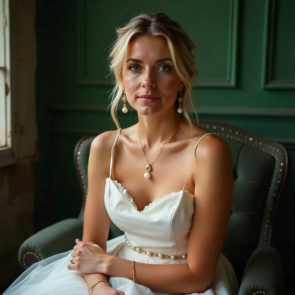 „Brautschmuck Perlenohrringe für Hochzeit René Rose handgefertigt“